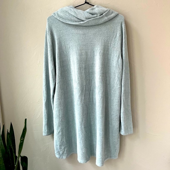 BAREFOOT DREAMS COZYCHIC ULTRA LITE HI LOW COWL SWEATER - Picture 5 of 5